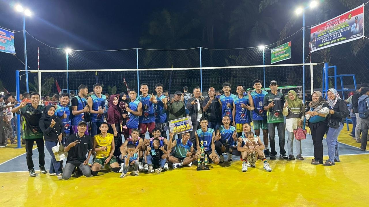 TIM SDB VC  SUKSES MERAIH JUARA 2 TURNAMEN BOLA VOLI SEMI OPEN PIALA KEPALA DESA PETATAL  THN 2025